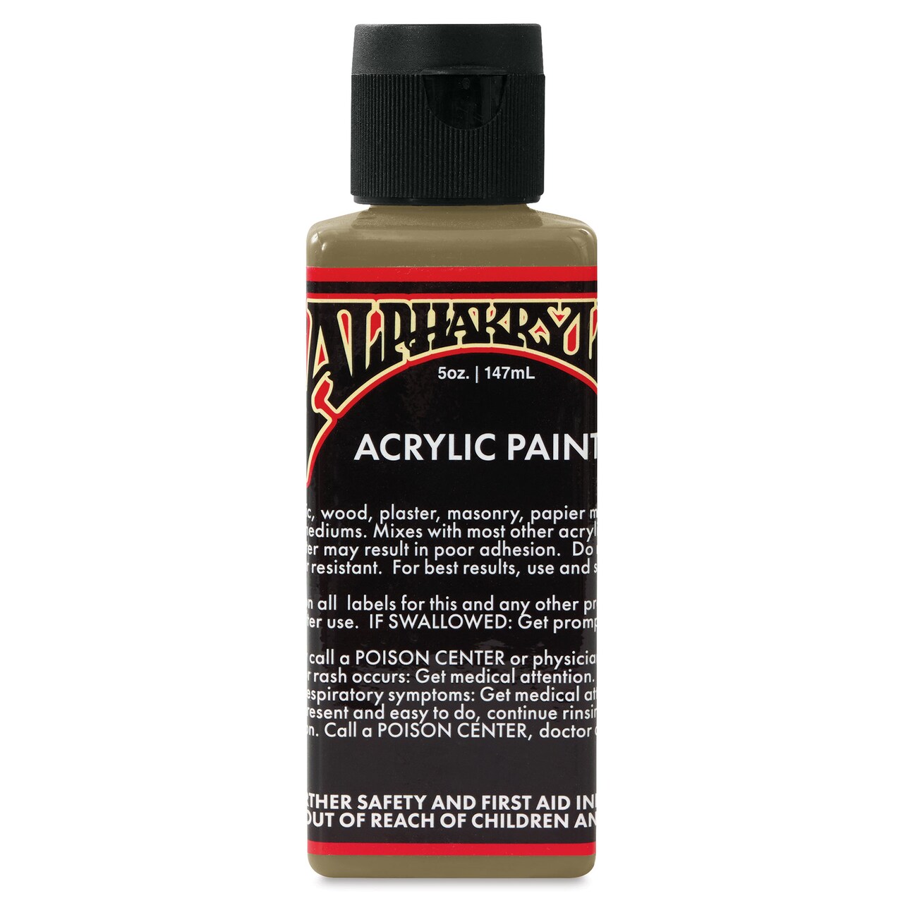 Alpha6 Alphakrylic Acrylic Paint - Metallic Antique Gold, 5 oz